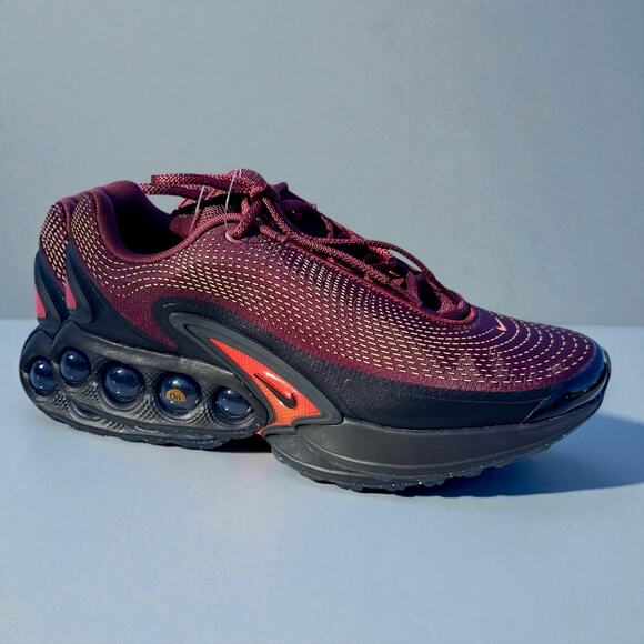 Nike Air Max DN Men’s Running Shoes Dark Red Black Size 12 DV3337-600 NEW - Picture 13 of 14